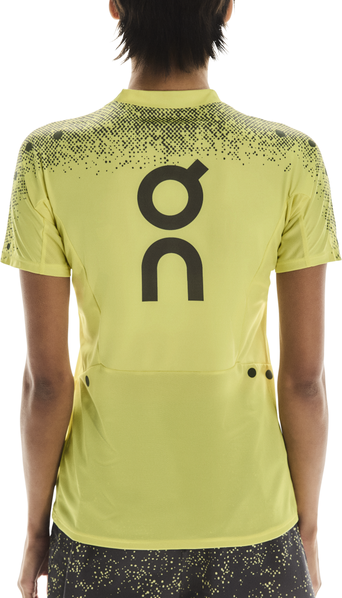 Тениска On Running Ultra-T Short Sleeve Running T-Shirt with Dotted Pattern Жълто | 1wf30143980, 1