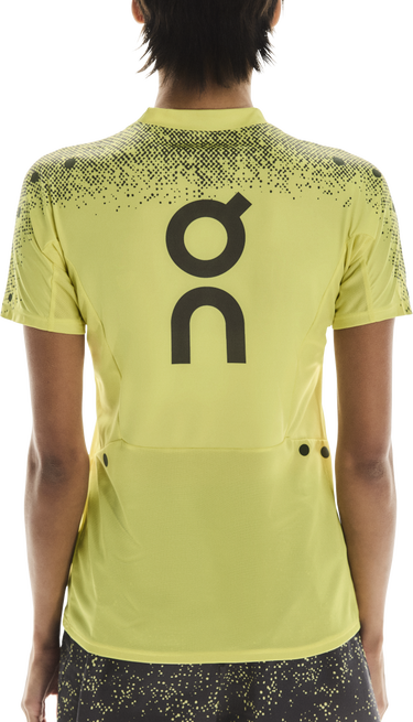 Тениска On Running Ultra-T Short Sleeve Running T-Shirt with Dotted Pattern Жълто | 1wf30143980, 1