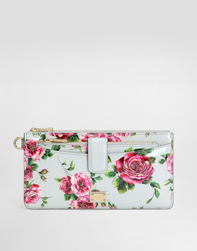Dolce & Gabbana Printed Calfskin Card Holder