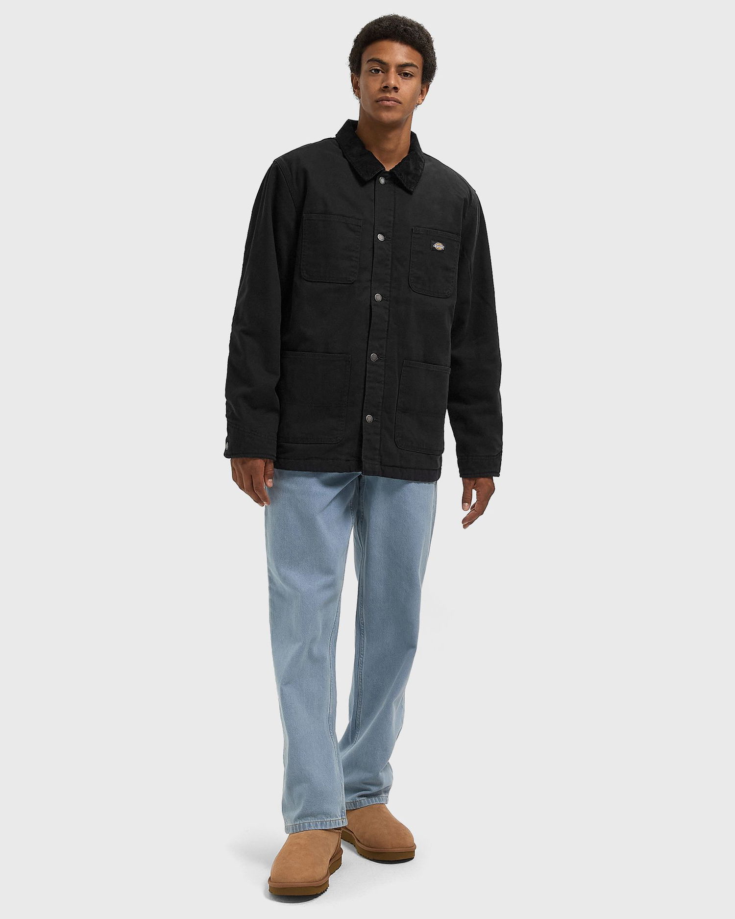 Яке Dickies Chore Jacket Lined Canvas Черно | DK0A87O3BLK1, 0