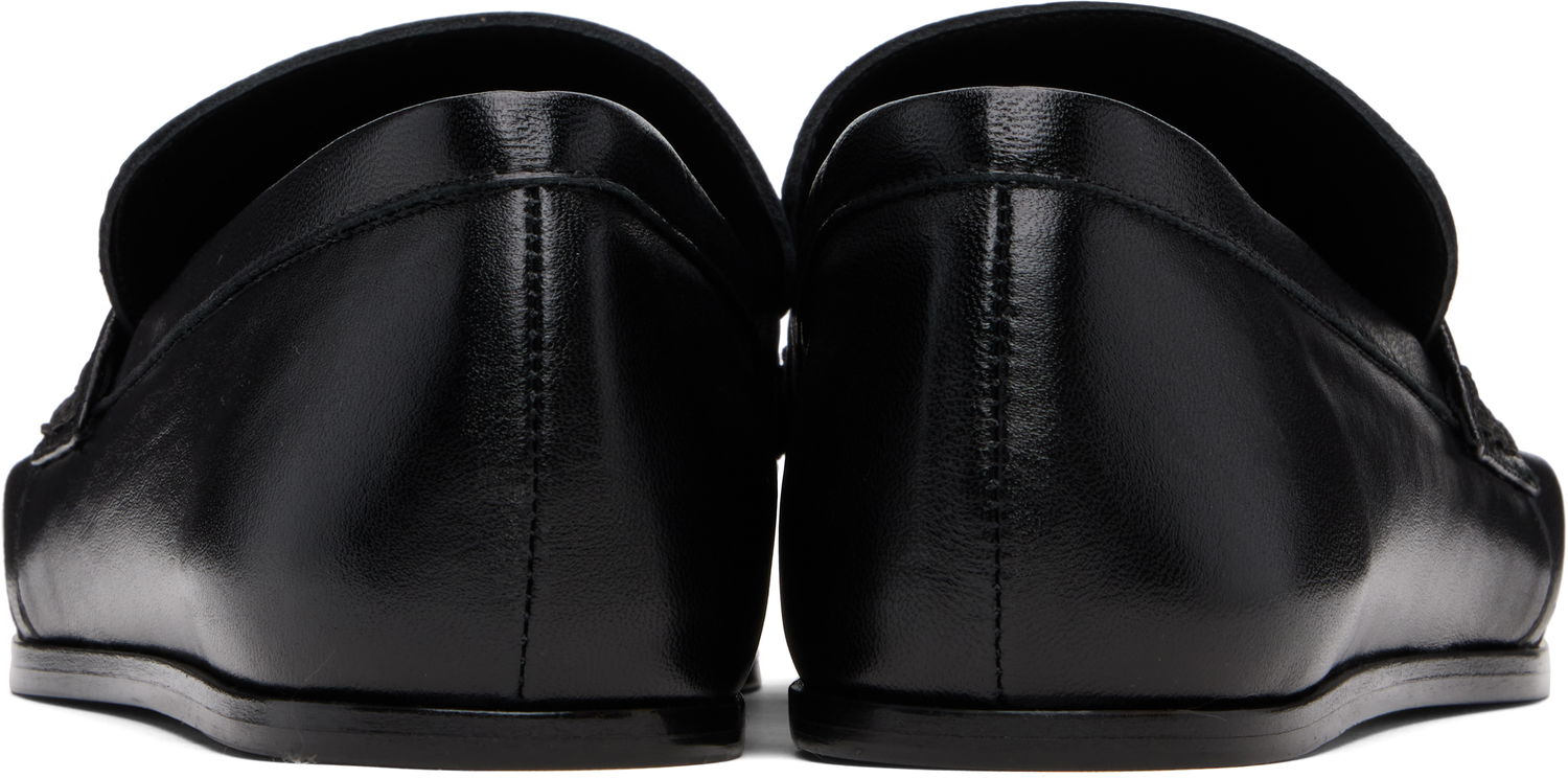 Кецове и обувки Jil Sander Jil Sander D-Ring Leather Loafers Черно | J15WR0026_P4835, 1