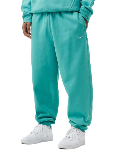 Спортни панталони Nike Solo Swoosh Fleece Pants Тюркоазено | CW5460-393