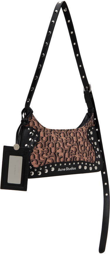 Дамска чанта Acne Studios Acne Studios Monogram Platt Mini Bag Кафяво | A10211-, 1