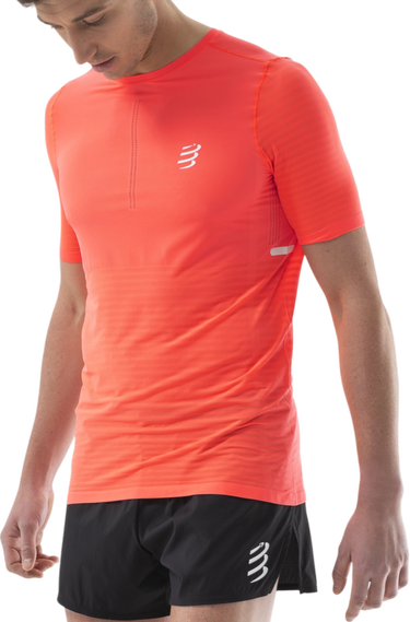 Тениска Compressport Pro Racing Short Sleeve T-Shirt Оранжево
 | atsm3613090, 0