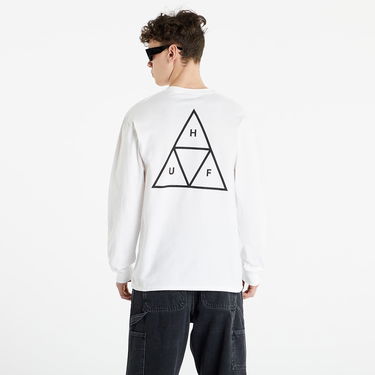 Тениска HUF Essentials Triple Triangle T-Shirt Бяло | TS01750 WHITE, 1