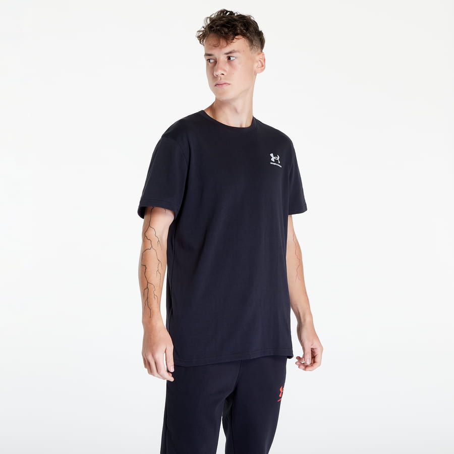 Тениска Under Armour EMB Heavyweight Черно | 1373997-001, 0