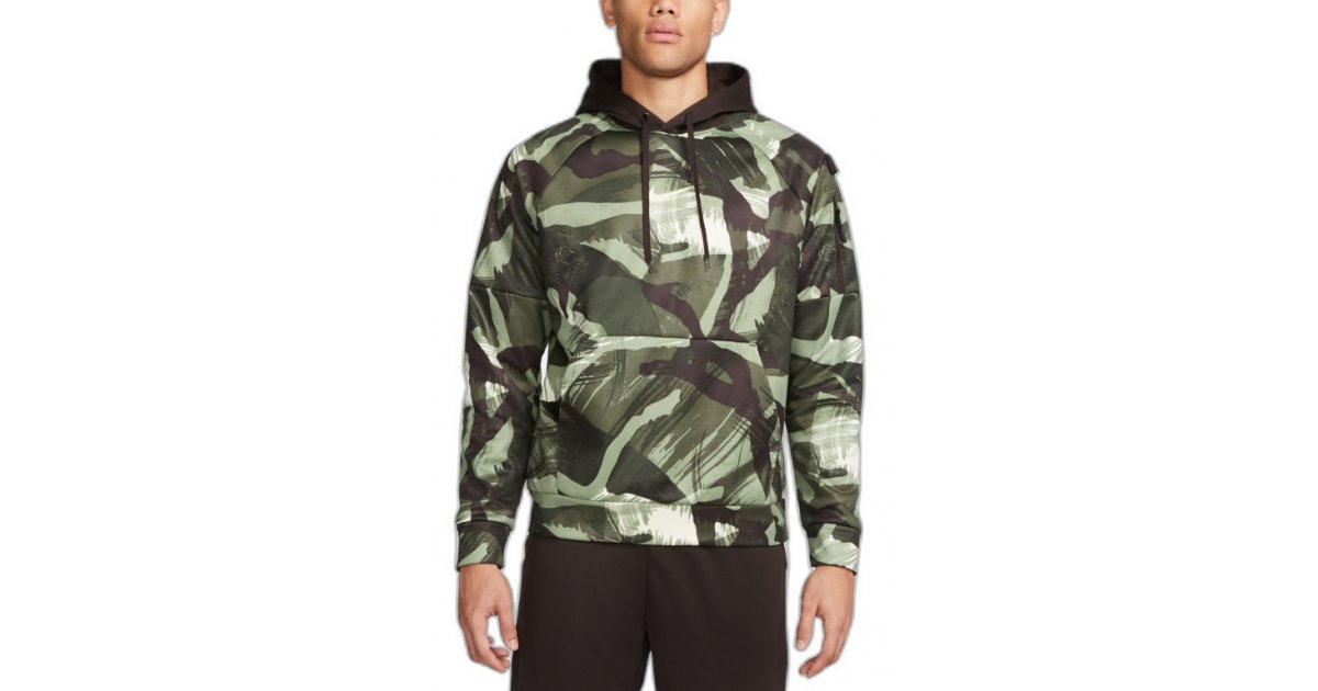 Суитчър Nike Hoodie Therma-FIT Зелено | dq6949-220, 1