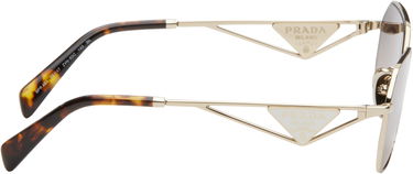 Слънчеви очила Prada Triangle Logo Sunglasses Кафяво | 0PR A51S 8056262346501, 1