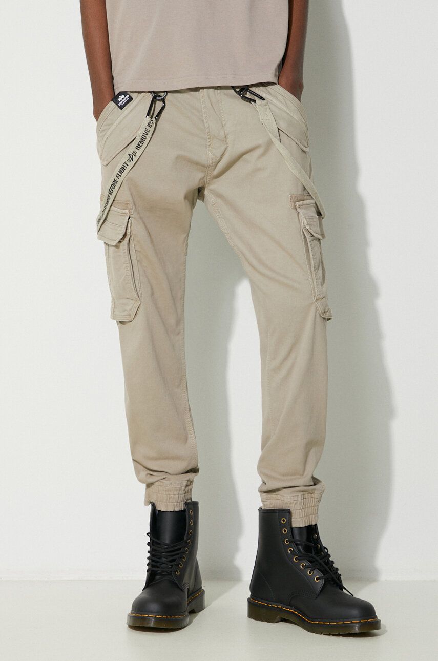 Карго панталони Alpha Industries Utility Slim Cargo Pants Бежово | 128202, 0