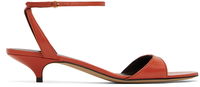 The Row Vika Ankle Strap Kitten Heel Sandals