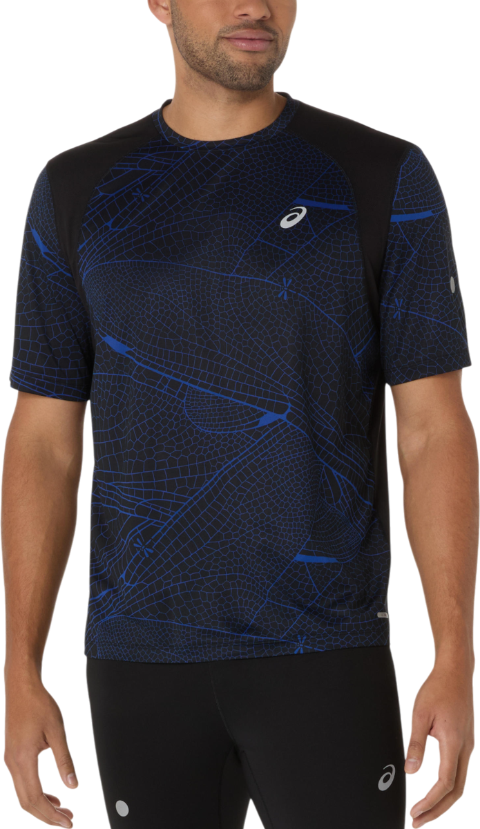 Тениска Asics Road Lite-Show Short Sleeve Running T-Shirt Черно | 2011d357-001, 0