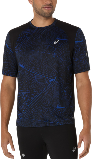 Тениска Asics Road Lite-Show Short Sleeve Running T-Shirt Черно | 2011d357-001, 0