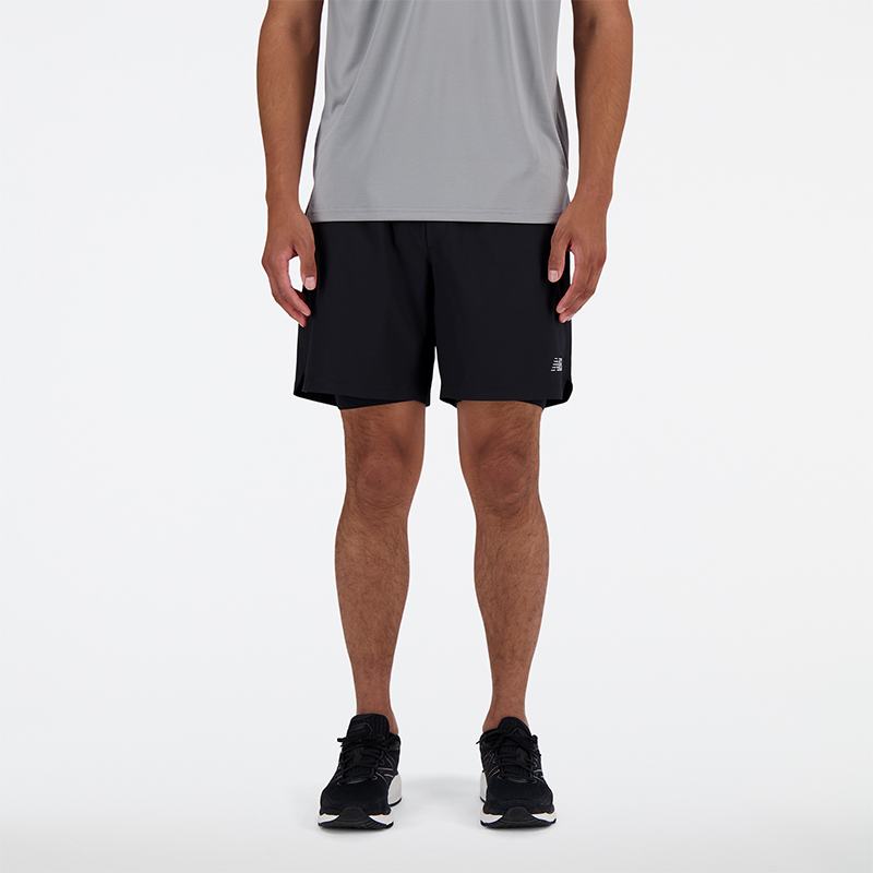 Къси панталони New Balance NB Shorts Черно | Pánske šortky New Balance MS41288BK – čierne, 0