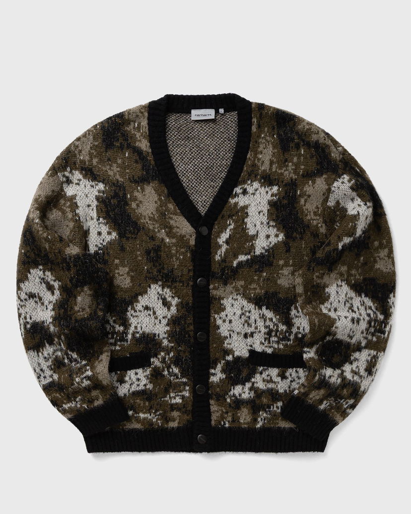 Пуловер Carhartt WIP Merton Camo Knit V-Neck Cardigan Многоцветен | I035391-38X.XX