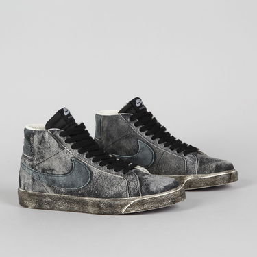 Кецове и обувки Nike SB Zoom Blazer Mid Premium SB "Faded Black" Сиво | DA1839-001, 2