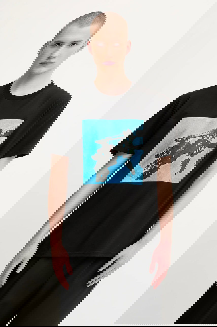 Тениска 1017 ALYX 9SM 1017 ALYX 9SM Sneaker Print T-Shirt Черно | AAMTS0514FA01, 0