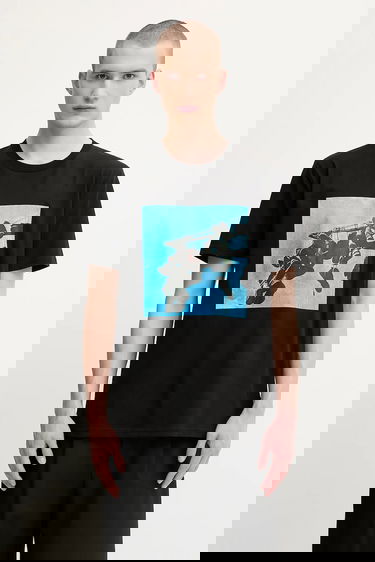 Тениска 1017 ALYX 9SM 1017 ALYX 9SM Sneaker Print T-Shirt Черно | AAMTS0514FA01, 0