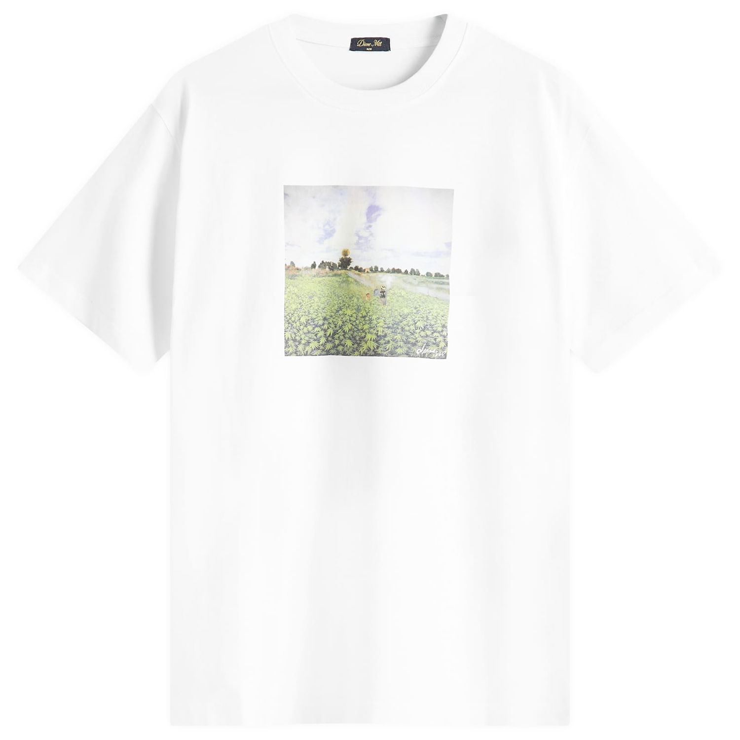Тениска Dime Dime Field Trip T-Shirt, Size Large Бяло | DIME2SP2554WHT, 1