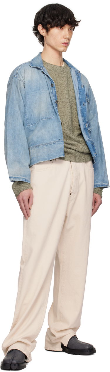Яке Maison Margiela Maison Margiela Sports Denim Jacket Синьо | S50AM0637 M30021, 3