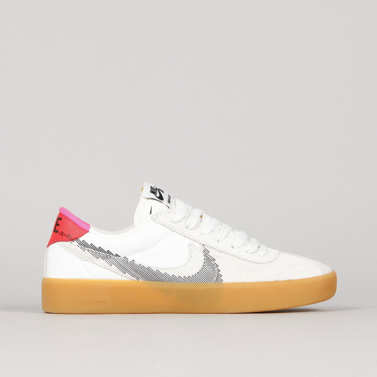 Кецове и обувки Nike SB Bruin React T SB "Rawdacious - Summit White" Бяло | CV5980-101, 0
