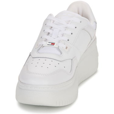 Кецове и обувки Tommy Hilfiger RETRO BASKET FLATFORM ESS Бяло | EN0EN02506-YBS, 2