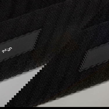 Шапка Y-3 Knitted Beanie Черно | IL6965, 4