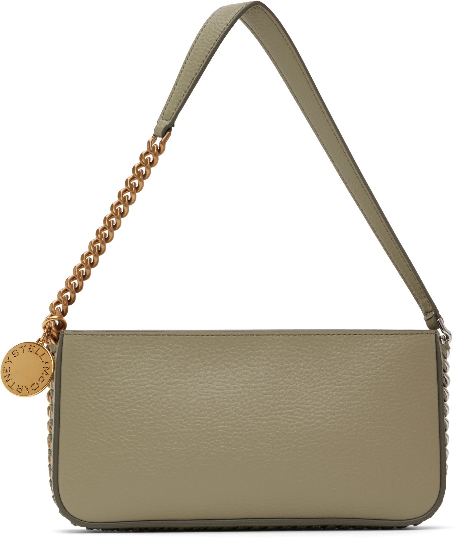 Дамска чанта Stella McCartney Stella McCartney Frayme Baguette Shoulder Bag Зелено | 7B0116WP0316, 0