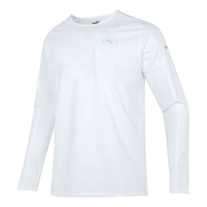 Тениска Puma Training Loose Breathable Long Sleeve Shirt Бяло | 521010-02