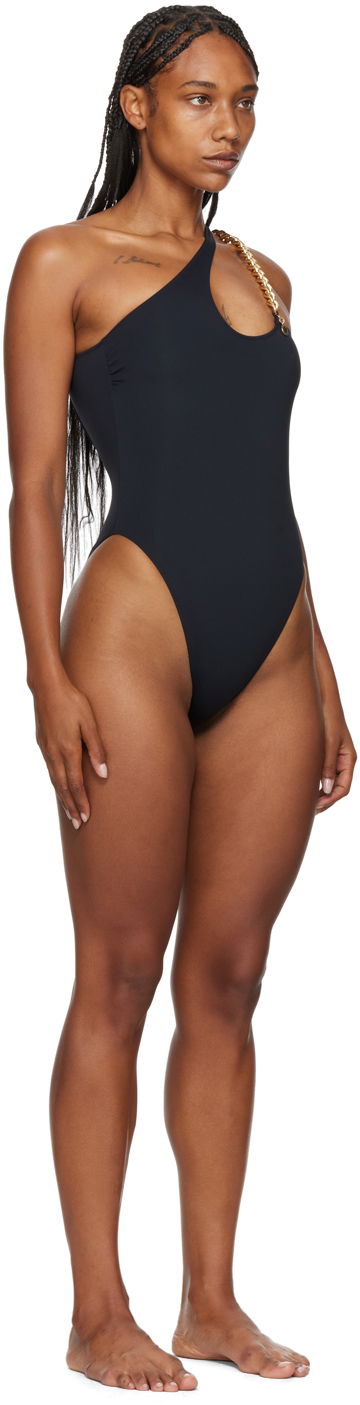 Бански Stella McCartney One Shoulder Swimsuit Черно | S7BK61640, 1