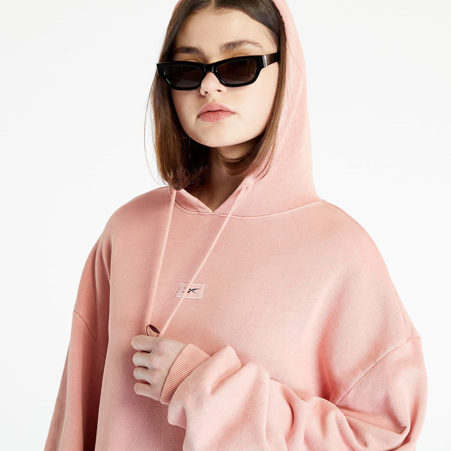 Суитчър Reebok Classics Natural Dye Oversized Long Hoodie Розово | HY2709, 0