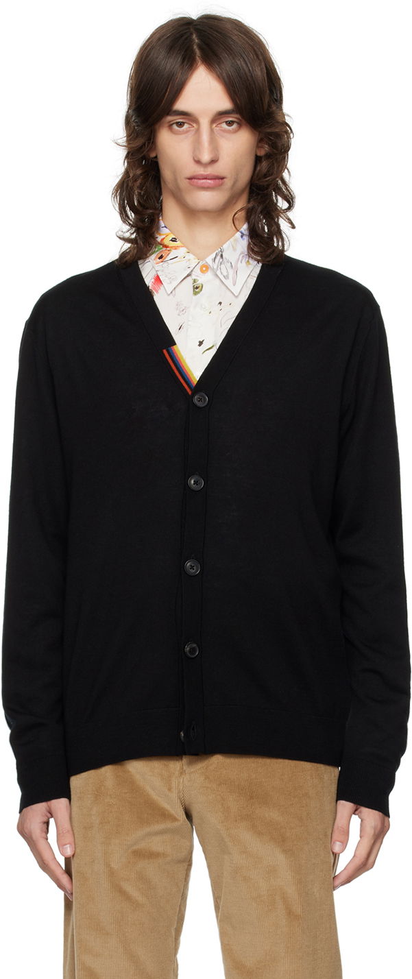 Пуловер Paul Smith Paul Smith Striped Cardigan Черно | M1R-122X-L02094-79, 0