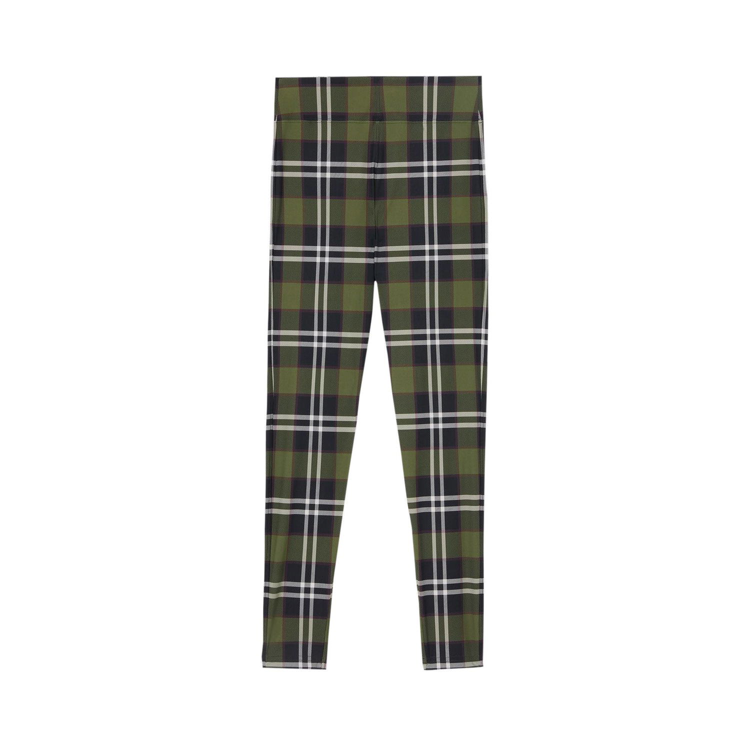 Клинове Burberry Tully Check Leggings Зелено | 8055847, 1