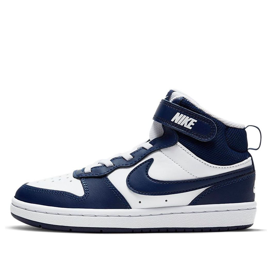 Кецове и обувки Nike Nike Court Borough Mid 2 Velcro Тъмно синьо | CD7783-107, 0