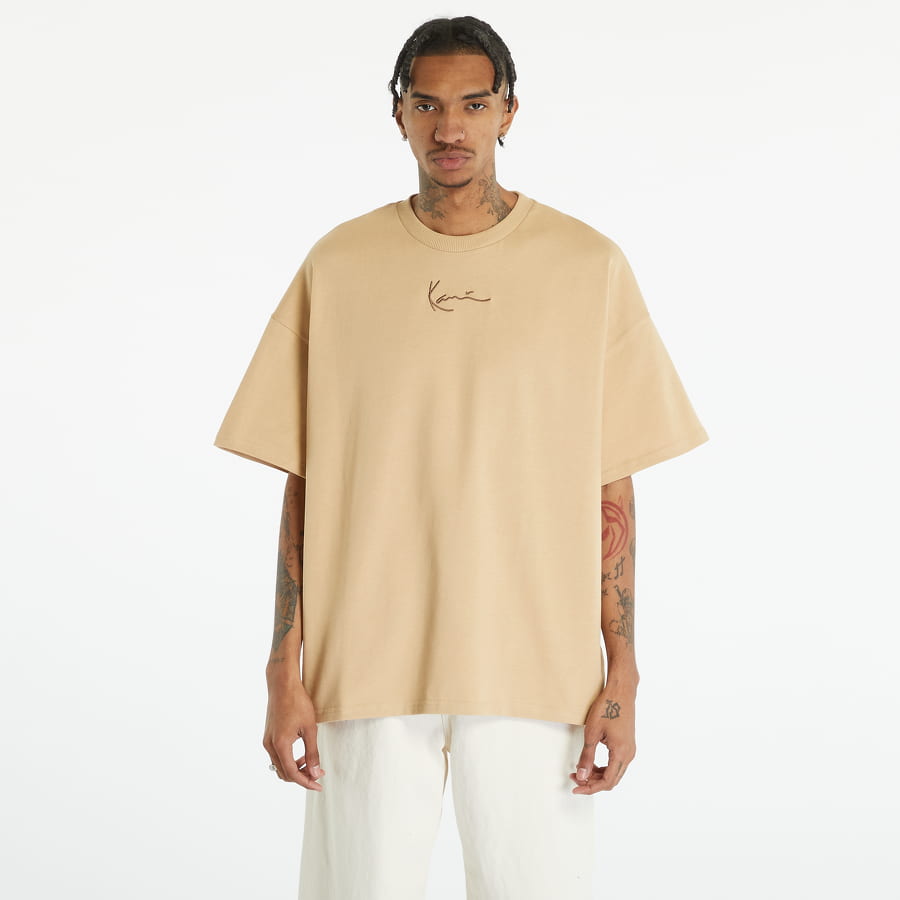 Тениска Karl Kani Small Signature Boxy Tee Бежово | 6038511, 0