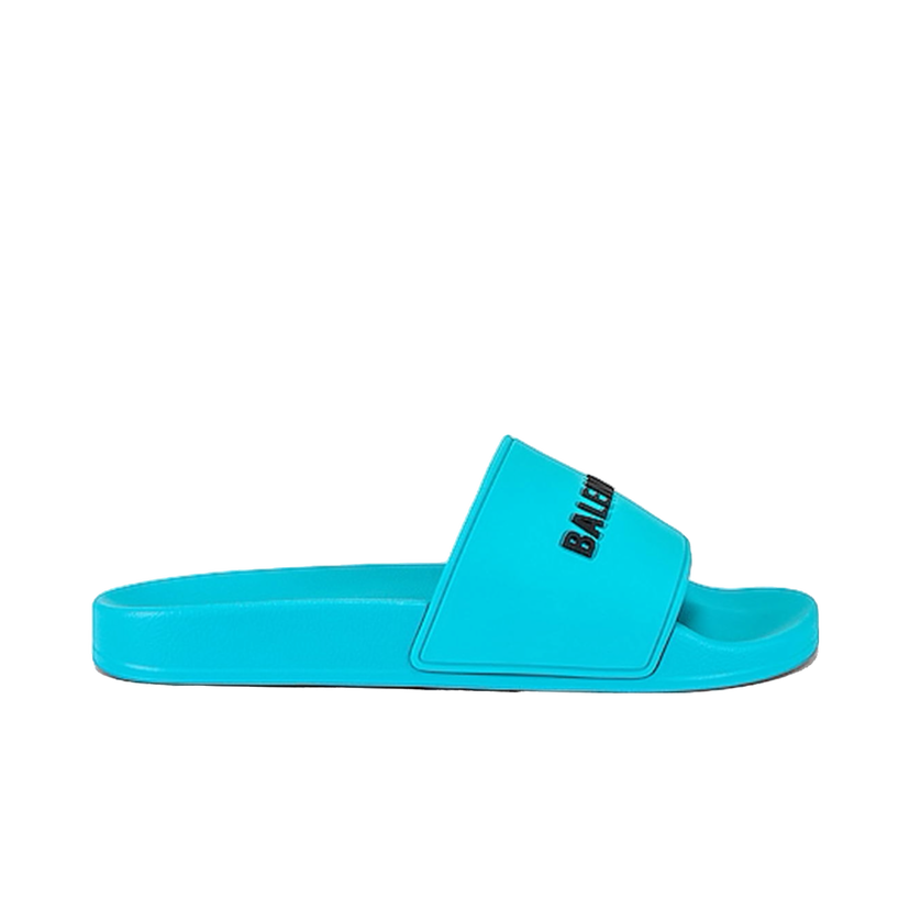 Кецове и обувки Balenciaga Pool Slides Turquoise Тюркоазено | 565826W1S804660