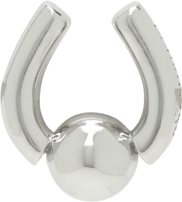 Пръстен Balenciaga Camden Silver Nose Cuff Металик | 803762 TZ68R, 0
