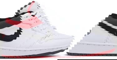 Кецове и обувки Jordan Air Jordan 1 Low "White Gym Red" GS Бяло | 553560-118, 0