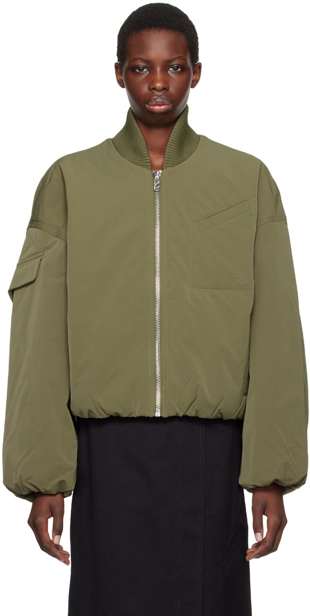 Oversized Bomber Jacket