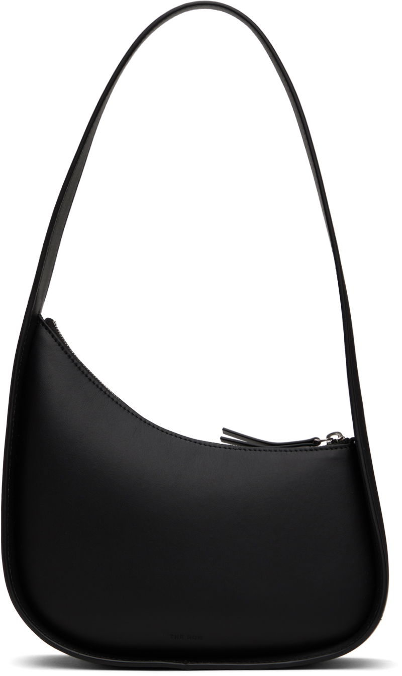 Чанта през рамо The Row Black Half Moon Bag Черно | W1249-L52