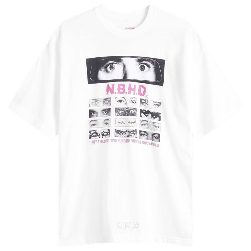 Тениска Neighborhood Eyes Collage Graphic T-shirt Бяло | 242PCNH-ST10-WHT