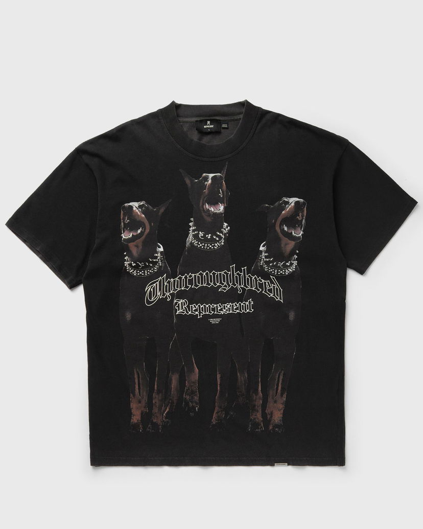 Тениска Represent Clo Represent THOROUGHBRED TEE Черно | MLM41135-003