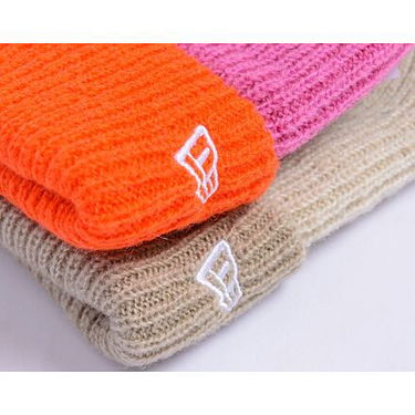 Шапка New Era Pom Beanie Бежово | 60565274, 3