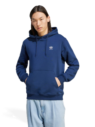 Суитчър adidas Originals Trefoil Essentials Hoodie Тъмно синьо | IM4524