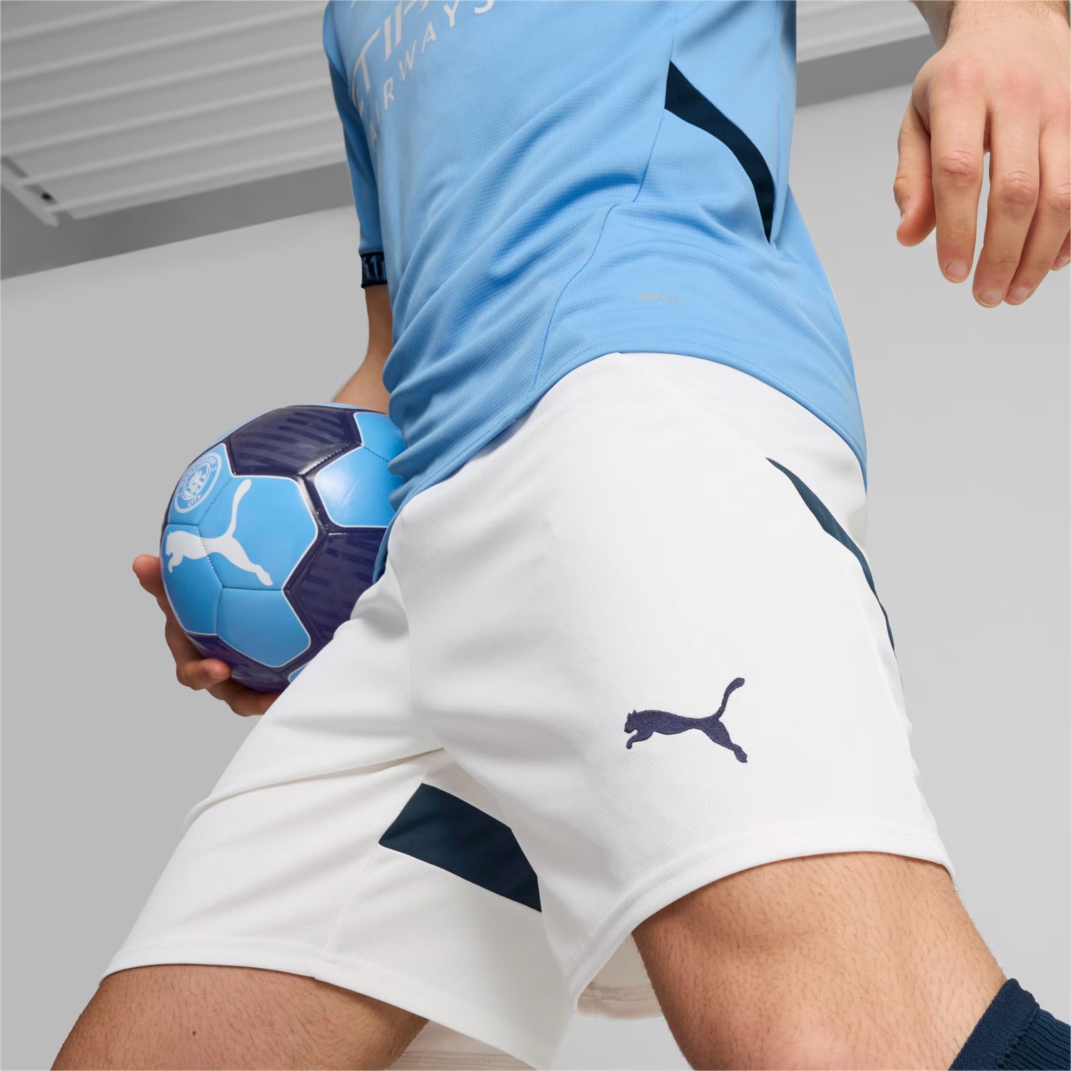 Къси панталони Puma Manchester City FC Home Shorts Replica 2024/25 Бяло | 775114-05, 1