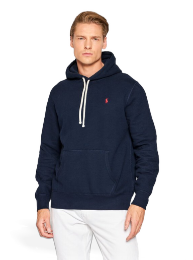 Суитчър Polo by Ralph Lauren Classic Popover Hoody Тъмно синьо | 710766778007