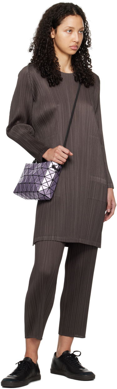 Чанта през рамо BAO BAO ISSEY MIYAKE Geometric Panel Loop Metallic Shoulder Bag Лилаво | BB46AG571, 3