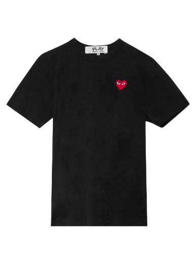 Тениска Comme des Garçons PLAY Heart T-Shirt Черно | AZ T108 051 1