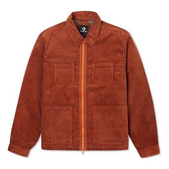 Яке Converse Converse Retro Corduroy Jacket Кафяво | 10021951-A02