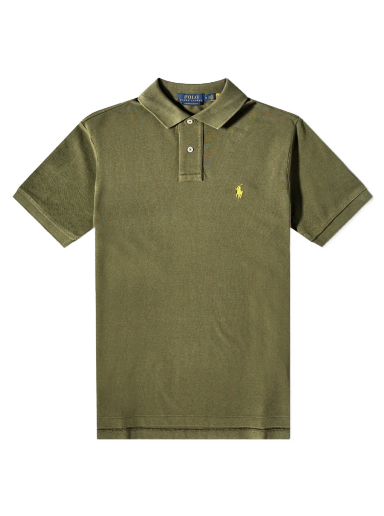 Поло тениска Polo by Ralph Lauren Slim Fit Polo Зелено | 710680784304