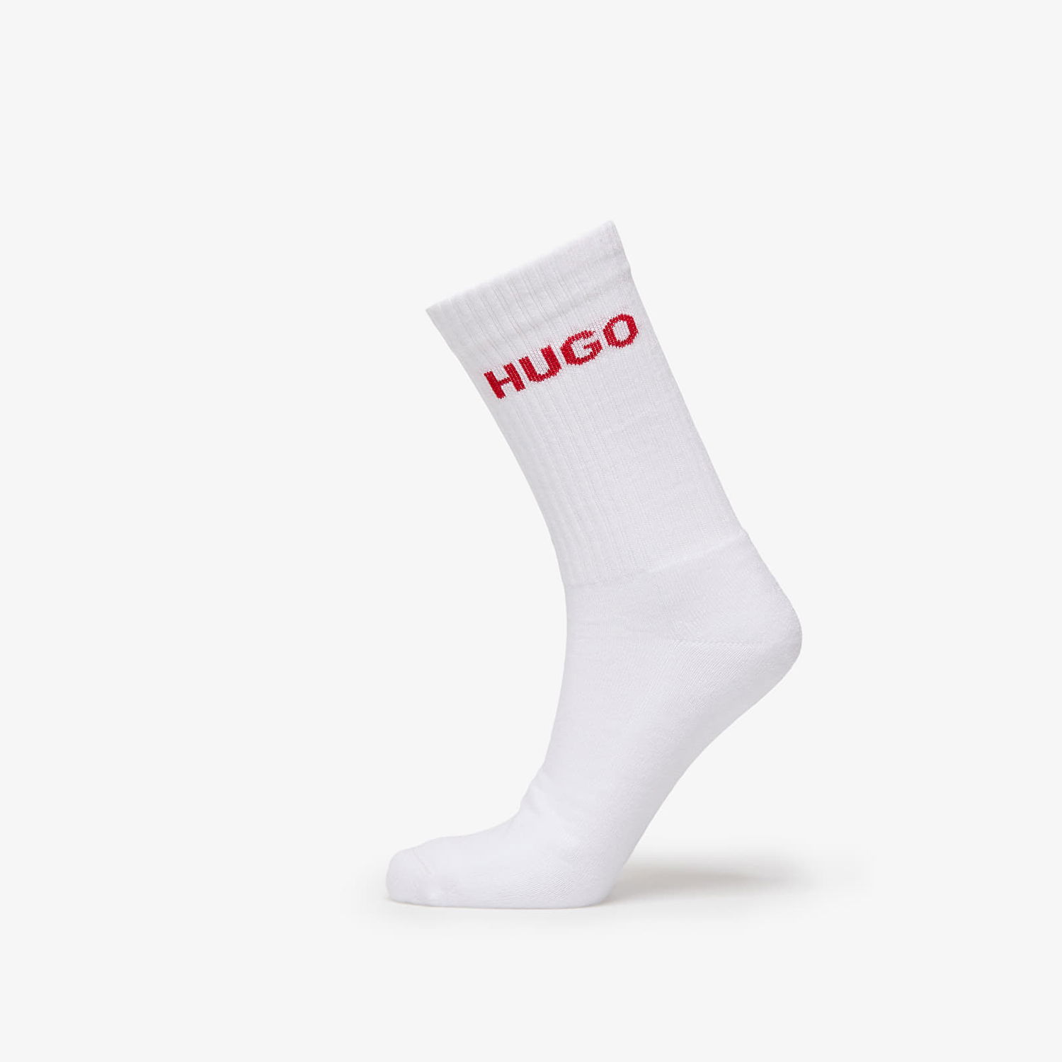 Чорапи BOSS Hugo Rib Logo Sock 6-Pack White Бяло | 50510187-100, 1